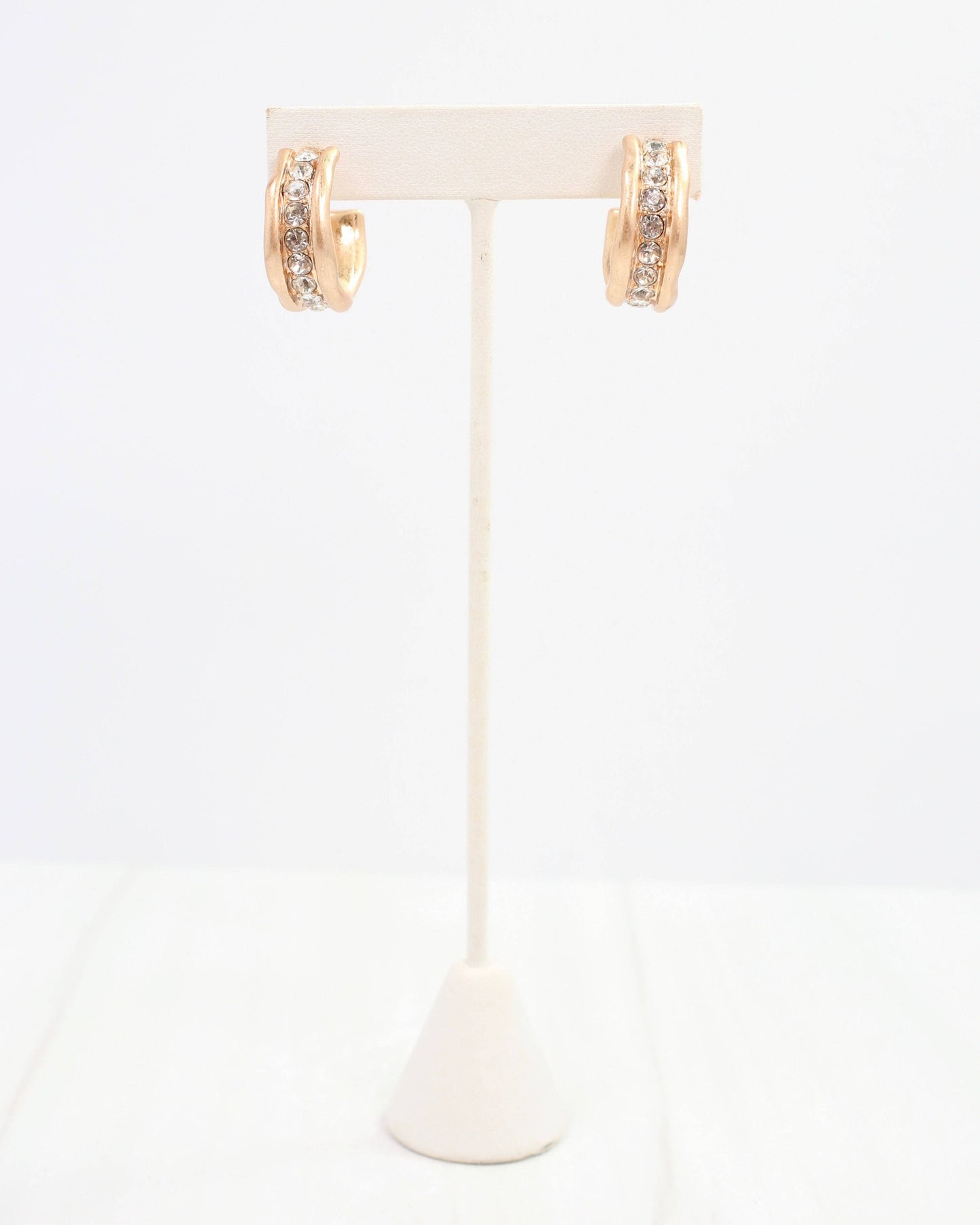 Katarina Hoop Earring Worn Gold