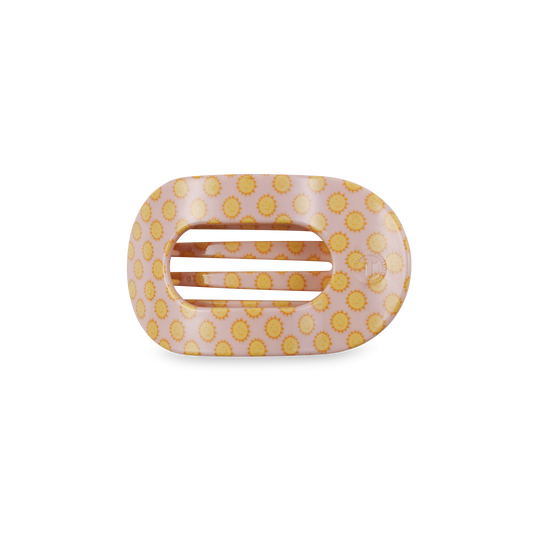 Round Flat Hair Clip | Small | Sunny Days Ahead