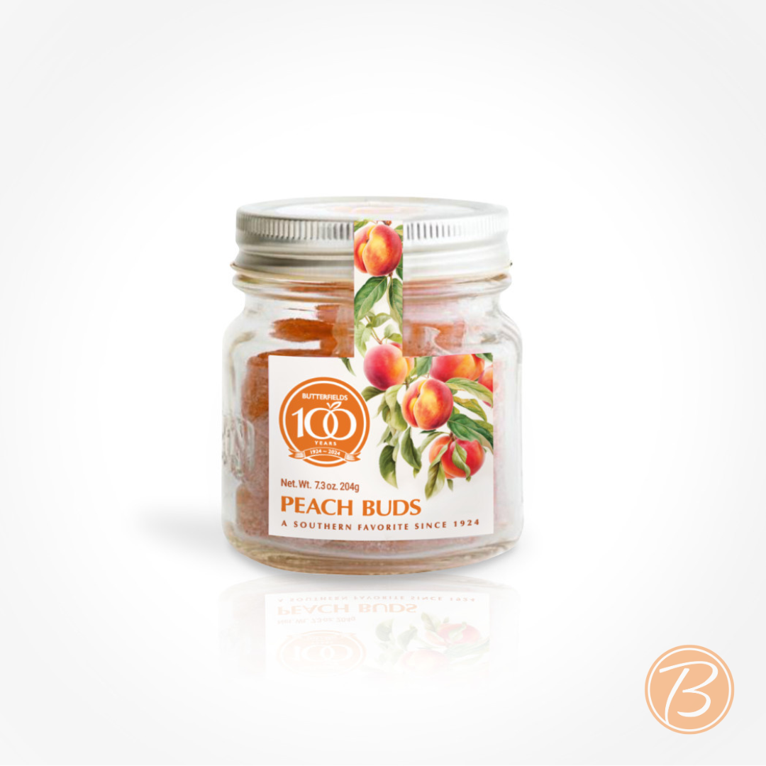 Peach Buds in a Mason Jar - 7.3oz