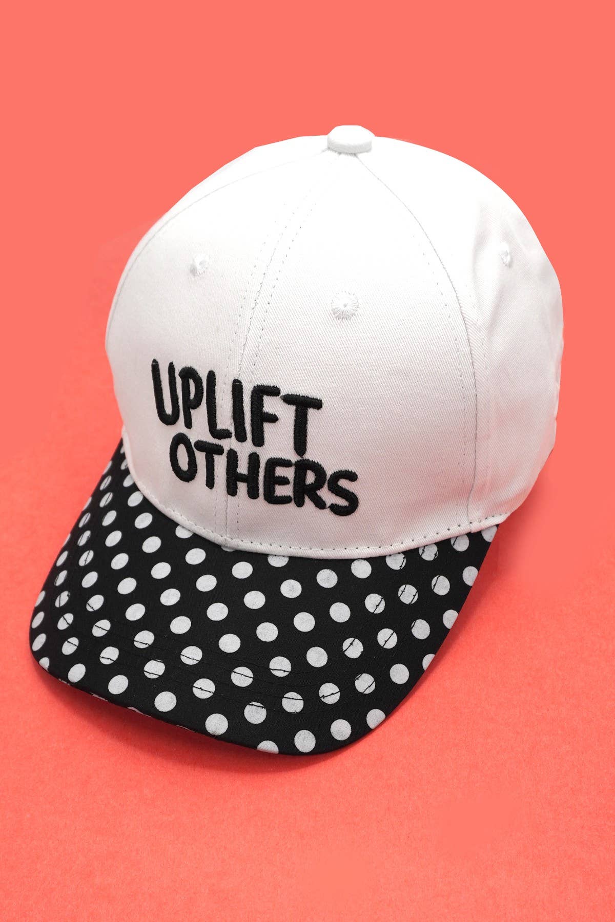 "Up Lift Others"  Polka Dot Baseball Cap | Polka Dot