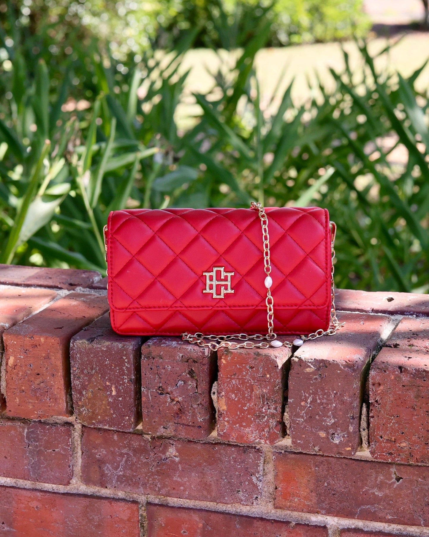 Brynleigh Clutch Crossbody Red