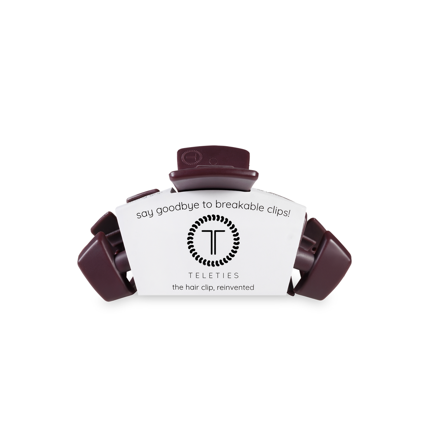 Classic Burgundy Bliss Tiny Hair Clip