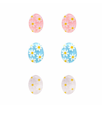 Easter Egg Earring Set (3)