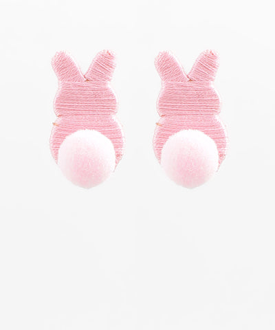 Easter Rabbit & Tail Earrings