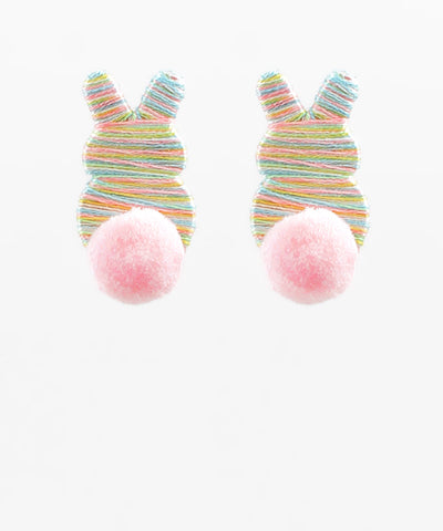 Easter Rabbit & Tail Earrings