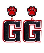 Gameday Acrylic Drop Earrings