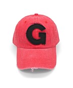 G Embroidered Vintage Hat
