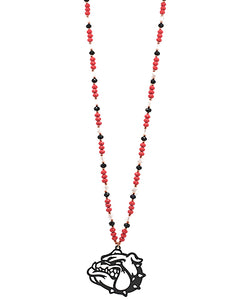 Bulldog Pendant Necklace