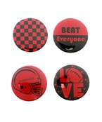 Gameday 4pc Button Set