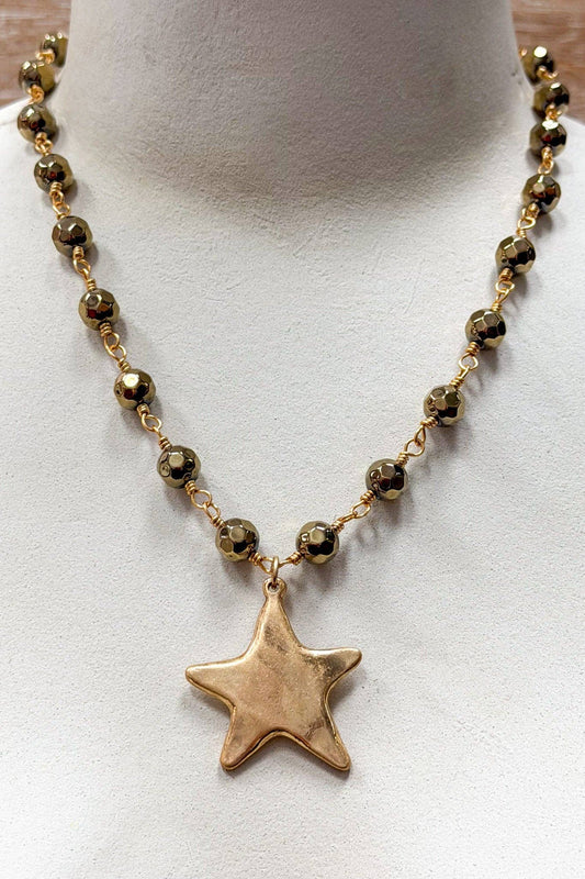 Talus Gold Necklaces: Gold Earth