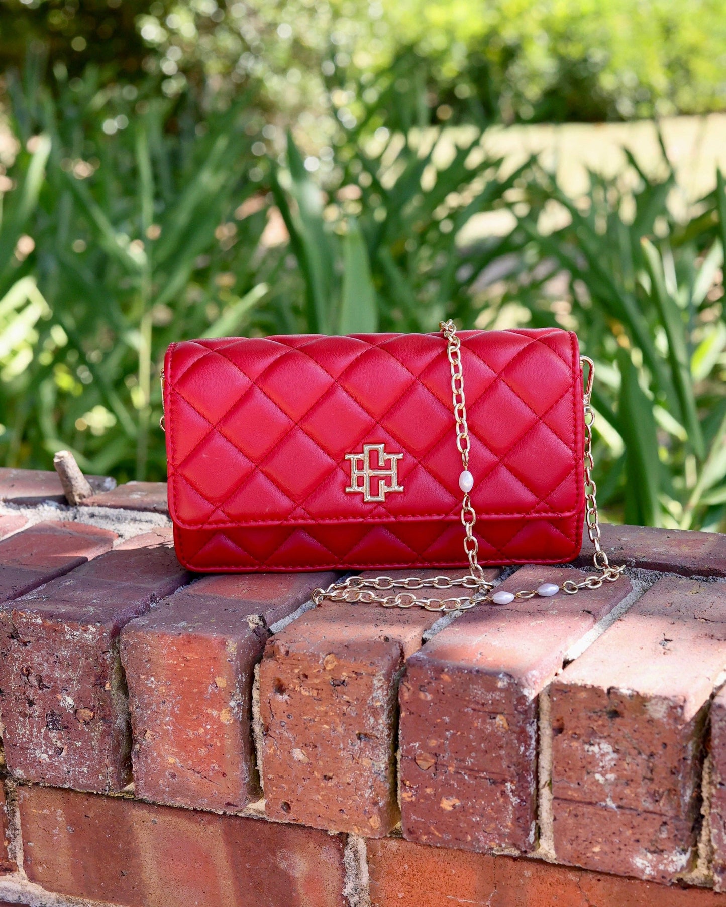 Brynleigh Clutch Crossbody Red