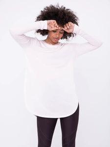 Long Sleeve Flow Top with Side Slit