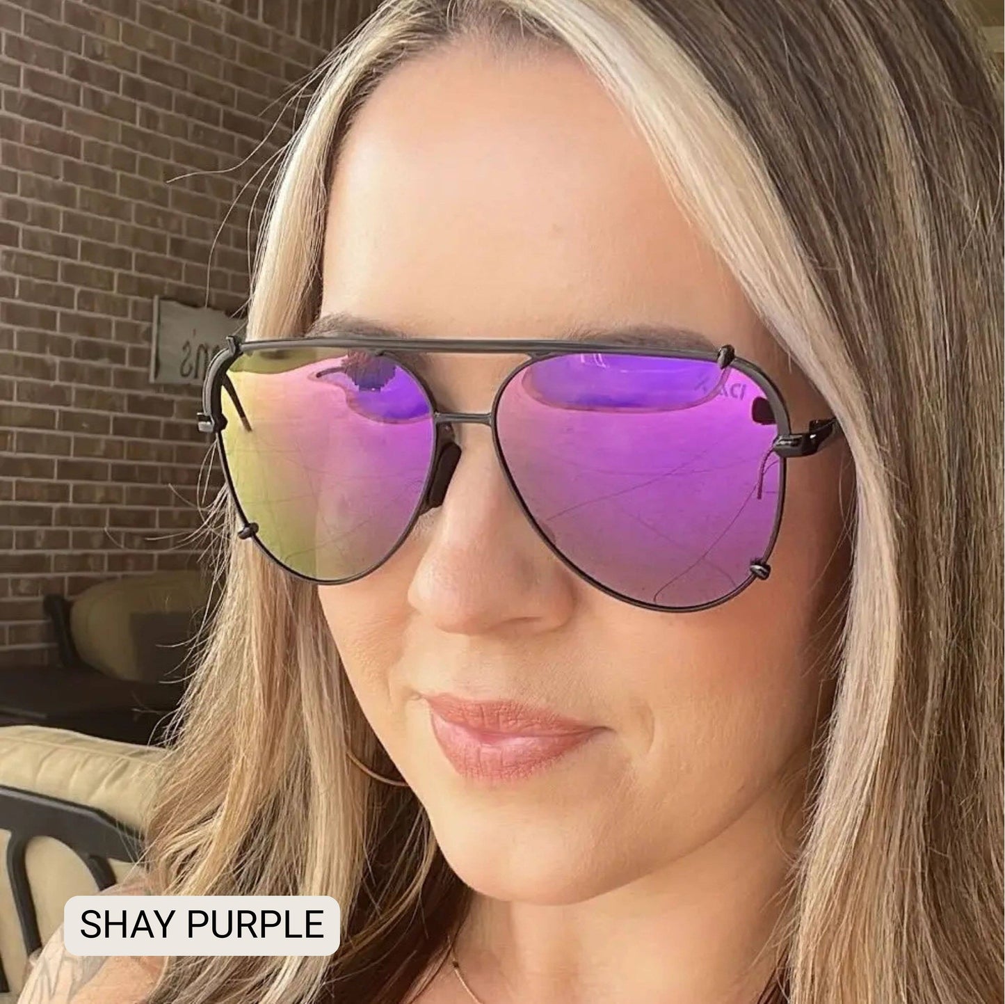SHAY - Women's Polarized Large Hair Friendly Aviator : Cheetah