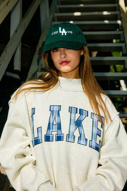 LAKE & MOUNTAIN' reversible Mock-neck Sweatshirt