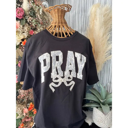 Lace Pray | Handmade | Black