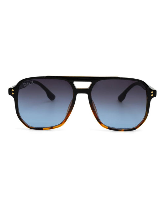 Skye - Unisex Oversized Aviator : Black
