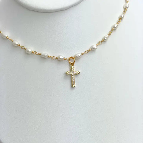 Jacee Cross Necklace