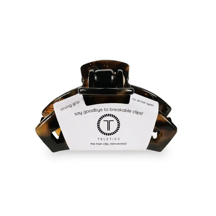 Teleties Tortoise Open Hair Clip