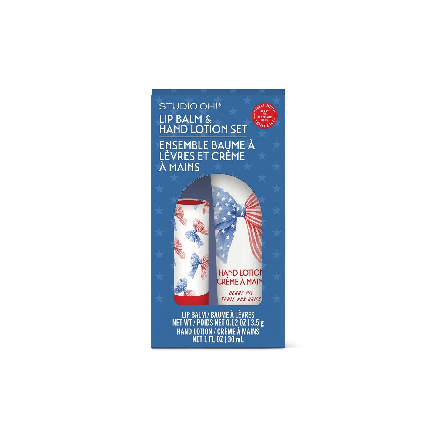 Stars & Stripes Lip Balm & Hand Lotion Set