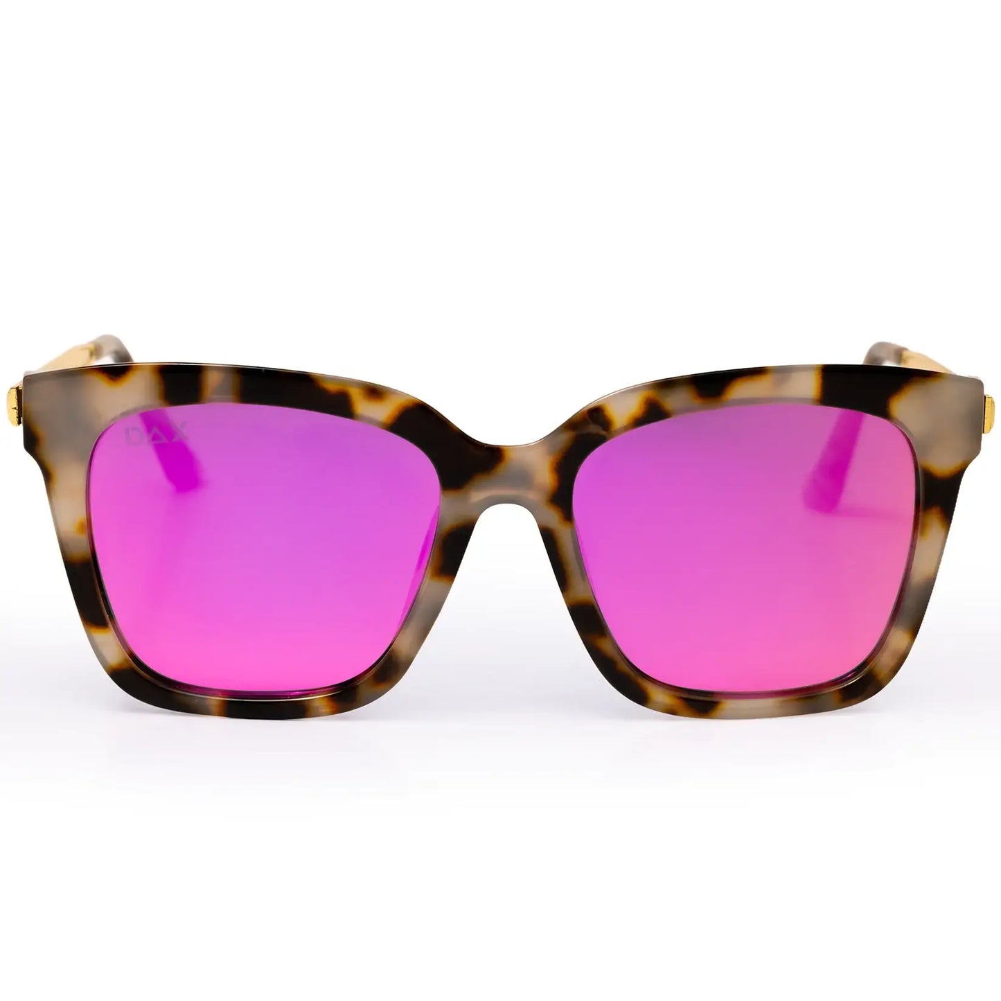 Lyla - Polarized Medium Cat Eye Sunglasses: Hot Pink