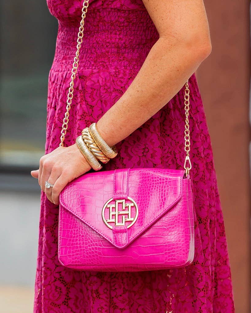 Isabella Crossbody Hot Pink