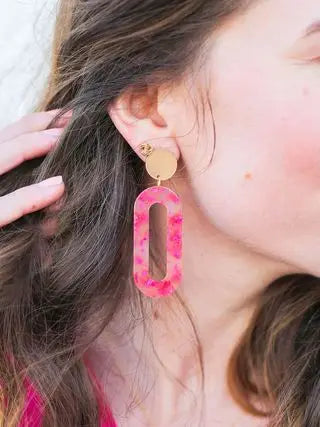 Brooklyn Pink Earrings