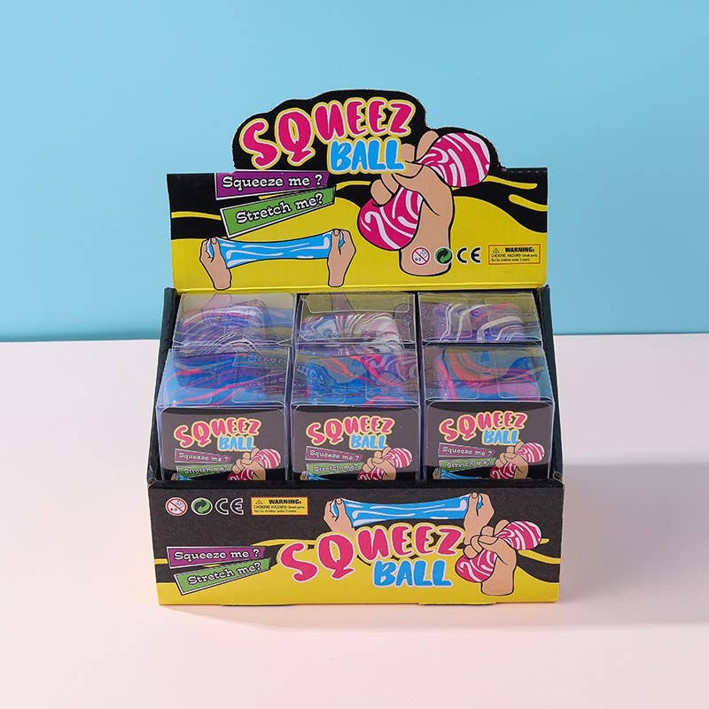 Squishy Cube Stress Relief Toy: Assorted