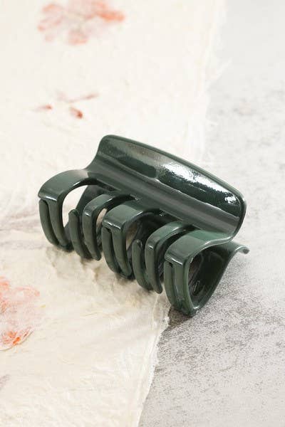 ELEVATED ACETATE HAIR CLAW CLIPS |Sage