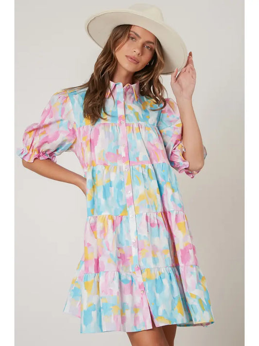 Poplin Shirt Dress