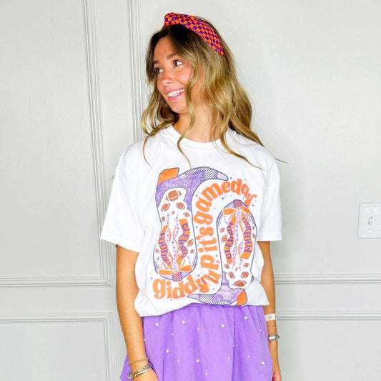 Clemson Boots Tee