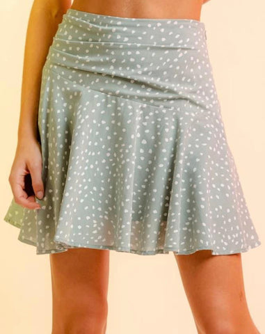 Modern Dot Skirt