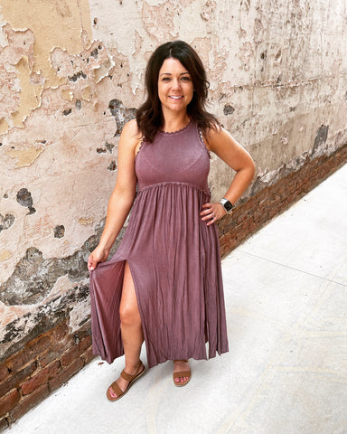 Front Slit Maxi