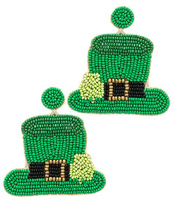Leprechaun Hat Earrings