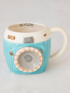 Savor the Moments Camera Mug